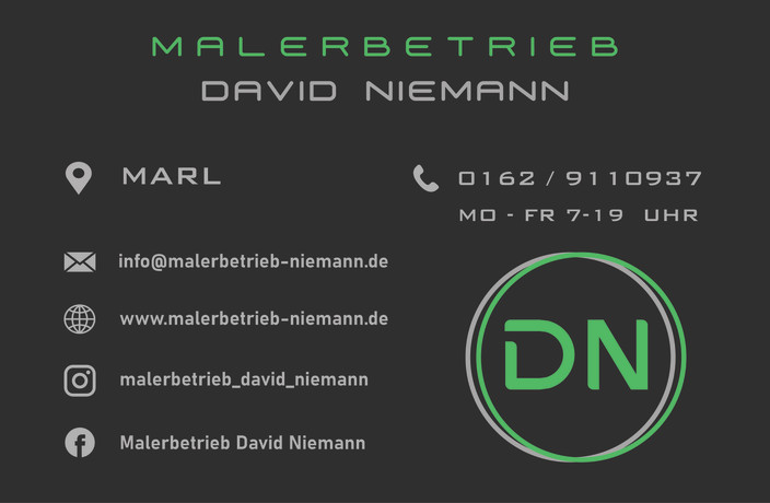 Beispielarbeit von Malerbetrieb David Niemann  - veröffentlicht auf Maler.org